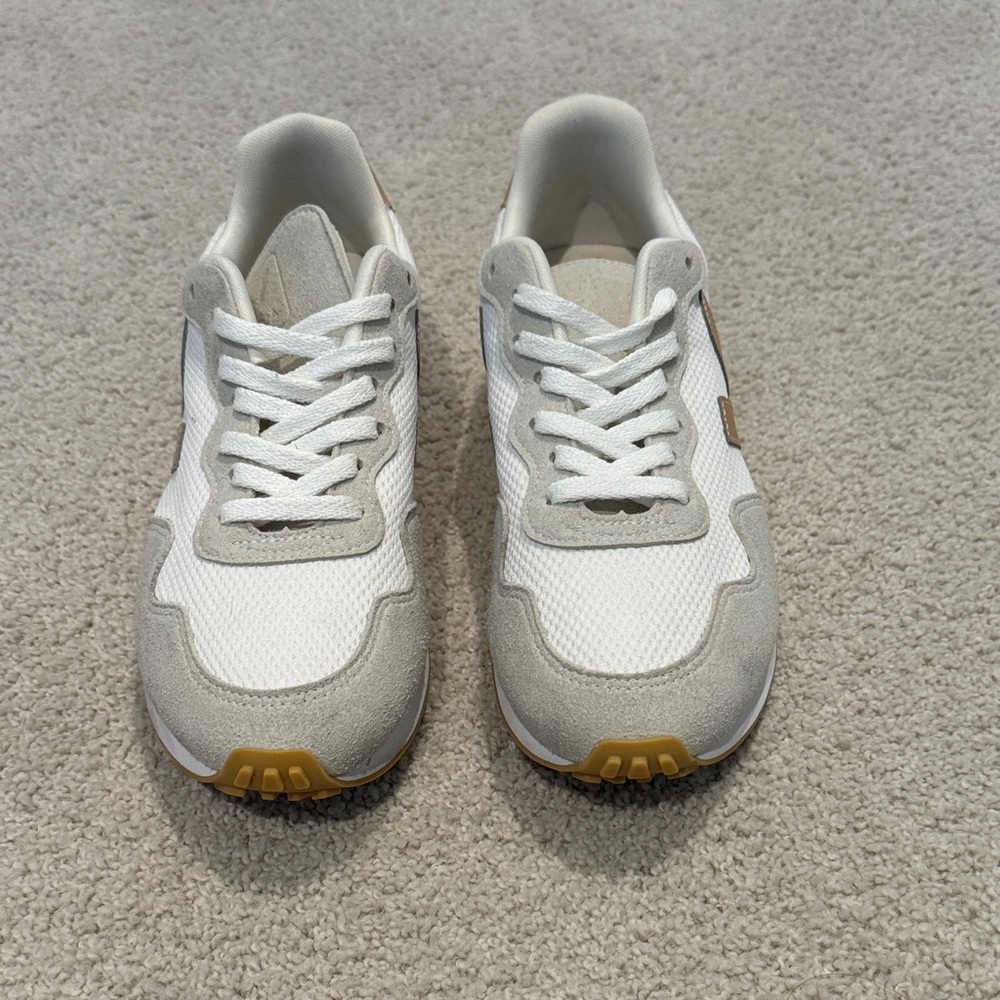 Veja women’s SDU size 40 (US 9) alveomesh white/platine sneakers - Picture 4 of 7